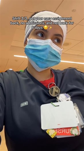 @its.aim.ee on Instagram: "Honestly the best part of bedside was being off for 8 days and not using PTO. These were the best shifts ever… Final shift of the week + easy assignment 😌. Stable overnight no updates. #nursetok #nursing #medical #healthcareworker daisy award for nurses Super Bowl rings #nursingstudent @wearfigs"