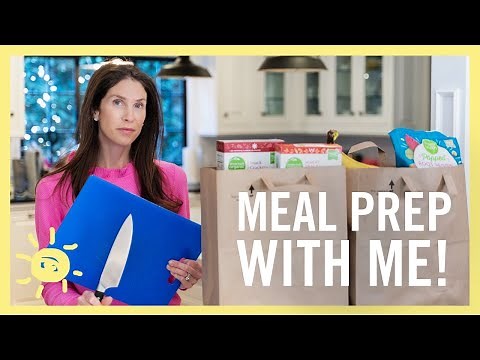 MEAL PREP WITH ME! Weekly Routine, Tips + 3 RECIPES!
