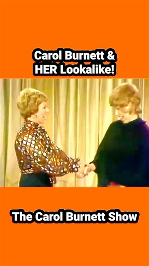 #carolburnett & HER #lookalike !#thecarolburnettshow #funny #comedy #funnyvideo #comedyvideo #laugh