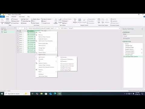 Power Query Bad Data Into Proper Table