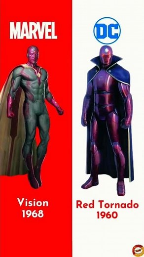 Marvel & DC copy cat characters || part 2 #marvel #dc #shorts