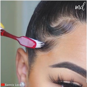 9.7M views · 48K reactions | A quick lesson on laying some edges! | MetDaan Makeup | Facebook