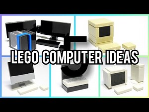 5 Lego Computer Ideas #1 | MOC Tutorial