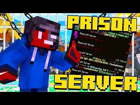 BEST Prison Server for Minecraft Bedrock Edition! (Pocket Edition, Xbox, Windows 10, PS5)