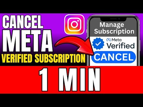 How To Cancel Instagram Meta Verified Subscription (2026)