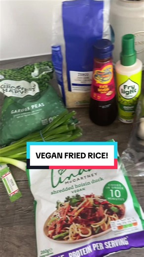 Vegan fried rice🤩🤩 #vegan #fyp #viral #dinner #dishupdinnerwithme