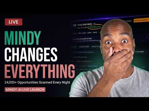 Meet Mindy | The AI BD Analyst That Finds Your Federal Contracts | Mindy Day LIVE