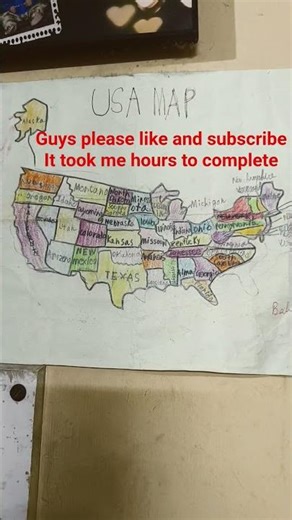 USA MAP DRAWING ☠️☠️