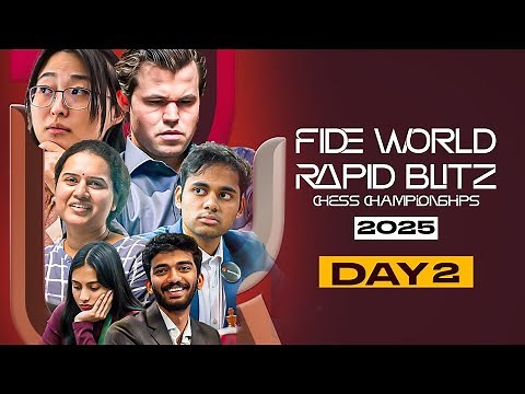 FIDE World Rapid Championship 2025 | Day 2 | Ft. Magnus, Gukesh, Arjun, Pragg and more