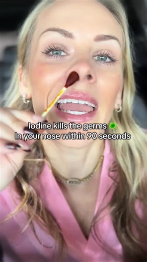 Nasal Iodine Solution Breaks the Cold Season Cycle