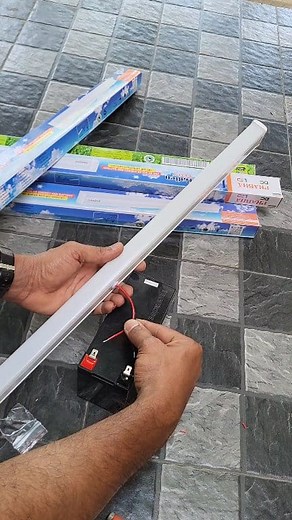 132K views · 1.1K reactions | Dc LED Tube light - 12V Battery Tube light #ledtubelight #led #reels #fbreels #fbshortreels #fbshortvideo #fbshortfeed #fbshortfeed #facebookvideo #viralvideo #trendingreels | Electrical telugu channel | Facebook