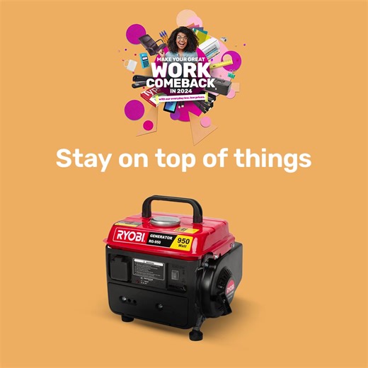 14K views · 69 reactions | Here's the plan for getting it done on your hybrid days - let's make a boss-level comeback this year, and do it all on a budget with our everyday low, low prices! #MakeYourGreatComeback this year  | Game Stores | Facebook