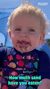 50K views · 591 reactions | Most Adorable Beach Babies, Funniest Babies caught on camera! | Peachy | Facebook