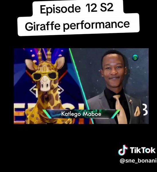 Masked Singer South Africa Season 2: Giraffe Performance | Episode 12 S2