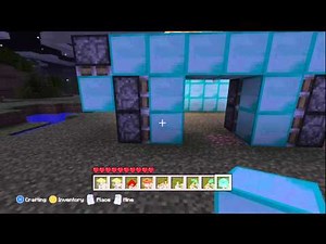 Minecraft: Xbox 360 Edition - How to make a 2x2 flush door!