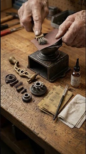 Restoring a 100-Year-Old Coffee Grinder | Amazing Rusty Antique Restoration #restoration