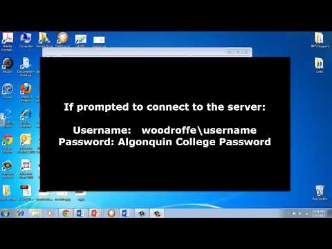 Connecting Wirelessly to a College Printer