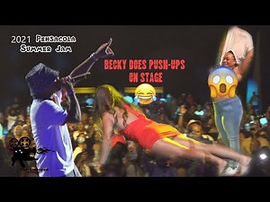 *Woman takes off shirt on stage* 2021 Pensacola Summer Jam: Plies brings fans on stage! (Full Video)