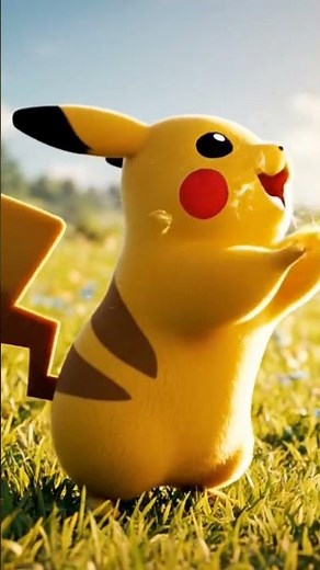 I Found a Real Life Pikachu! ⚡🦋 | Cute Pokemon Animation #shorts #pokemon