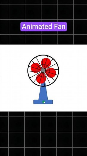 Animated Table Fan in PowerPoint। PowerPoint Create Animated Fan। #powerpoint #ppt #shorts
