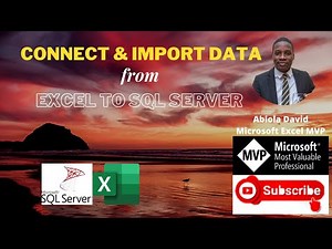 Connect and Import Data from Excel to SQL Server