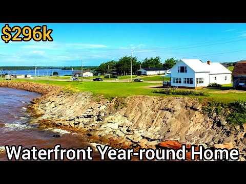 Prince Edward Island Waterfront Homes For Sale | $296k | Waterfront Vacation Cottages For Sale