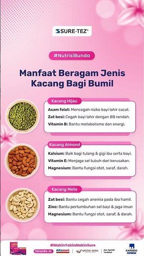 Manfaat Beragam Jenis Kacang Bagi Bumil