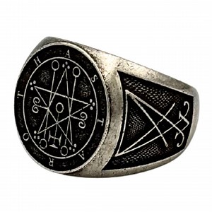 Astaroth Sigil Ring Ars Goetia Demon Occult Jewelry - Etsy