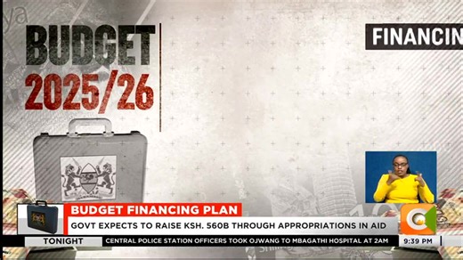 Budget financing plan Mbadi outlines plans to finance Ksh. 429 trillion budget Mbadi opts to expand tax base and improve compliance Govt expects to raise Ksh. 560B through appropriations in aid #CitizenTonight Sam Gituku | Citizen TV Kenya