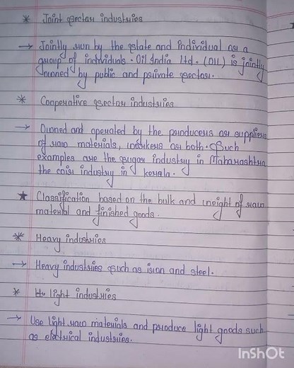Class 10 Geography Chapter 6 Manufacturing industries notes part 1