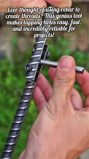 DIY Rebar Tool Tapping Tutorial
