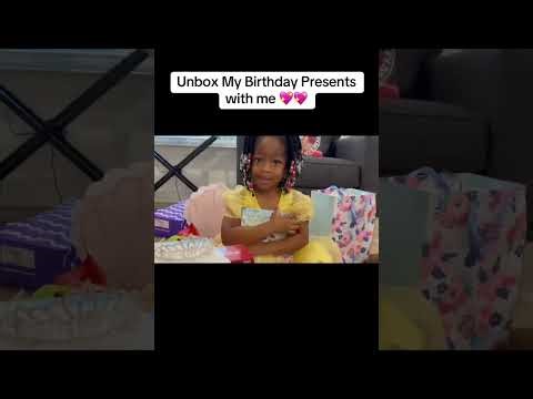 Unboxing her birthday presents. Happy birthday once again Alexis.#birthdayvlog #birthdaycelebration