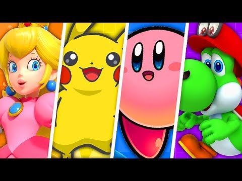 Evolution of Cute Nintendo Characters (1990 - 2019)