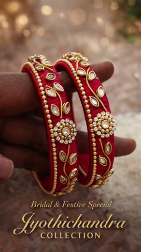 jyothichandra collection hand made tread bangles set if you want msg me9666862209