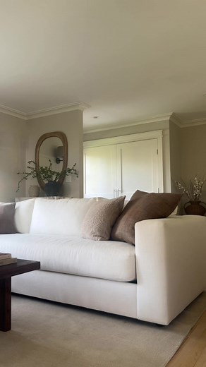 sectional of my dreams @potterybarn ☁️ #sectionalcouch #sectionalsofa #livingroominspo #livingroomstyling