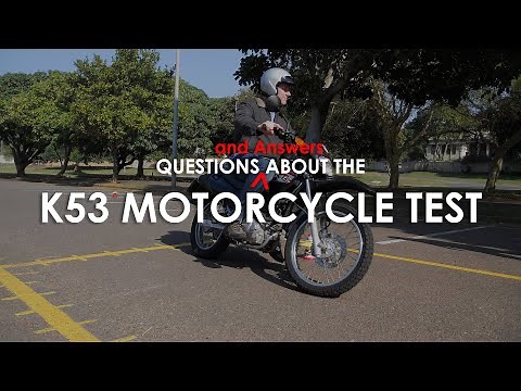About the Motorcycle License Test in South Africa