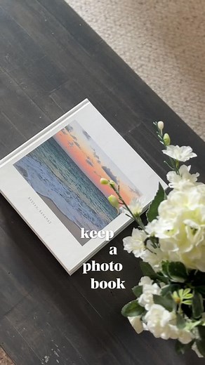 A little decor inspo. A lot of heart. 💜 Create your photo book in minutes — memories included. #Mixbook #photobookideas #coffeetabledecor | Mixbook