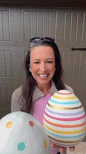 EASTER EGGssss!! 💞🐰💐🐰💞Set of 2 Bright Easter Egg centerpieces are now available in my Etsy Shop.-Link is in Bio 💞#reels #reelsinstagram #Easter #eastereggs #easterdecor #happyeaster #tabledecor #springdecor #springtime #easterbunny #springiscoming #reelsviralシfb | Holiday Baubles