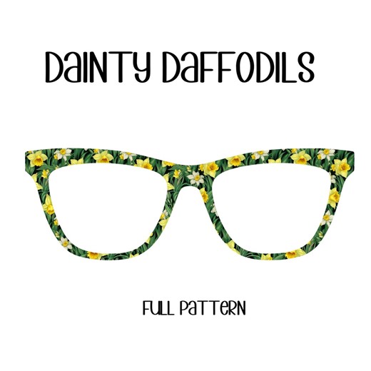 DAINTY DAFFODILS Horizontal Gradient Eyewear Topper, Comes With N52 Magnet - Etsy