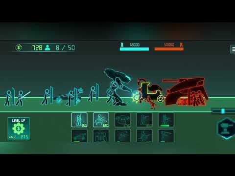 Stickman War Full Battle Mode | ASMR Gaming Challenge | Relaxing Mobile Gameplay (60Fps)