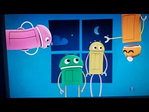 five little storybots jumping on the bed reversed