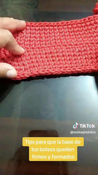 Tutorial para Tejer la Base de Bolsos en Crochet