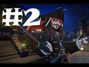 Disney Infinity - Gameplay Walkthrough - Part 2 - Captain Jack Sparrow - Car Driving (XBOX/PS3/PC)