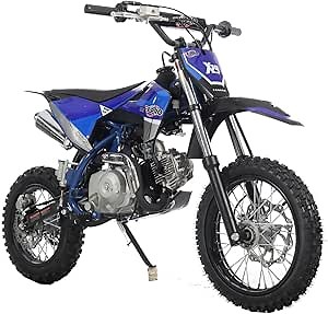 X-PRO X29 110cc Dirt Bike ZongShen Brand Engine with Automatic Transmission, Electric Start,14"/12" Tires! (Blue)