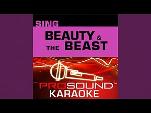 Gaston (Karaoke with Background Vocals) (In the Style of Beauty and the Beast)