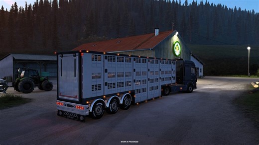 American and Euro Truck Simulator 2 enter update 1.47 open beta