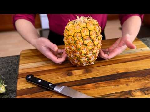 How to choose & cut a pineapple