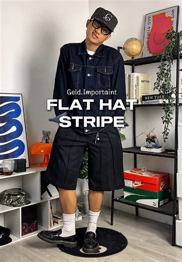 Stylish Outfit Ideas Featuring Flat Hat Stripes