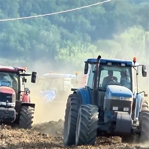 13K views · 290 reactions | Multiple tractor working together at field today❤️✅ | Big Machines | Facebook