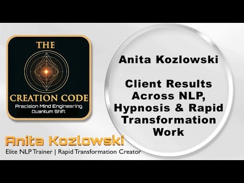 Client Results in NLP & Hypnosis | Anita Kozlowski